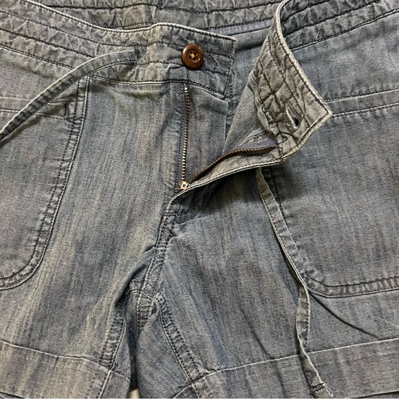 North Face Women’s Chambray Shorts 8 outdoor hiking Gorpcore - Picture 7 of 11